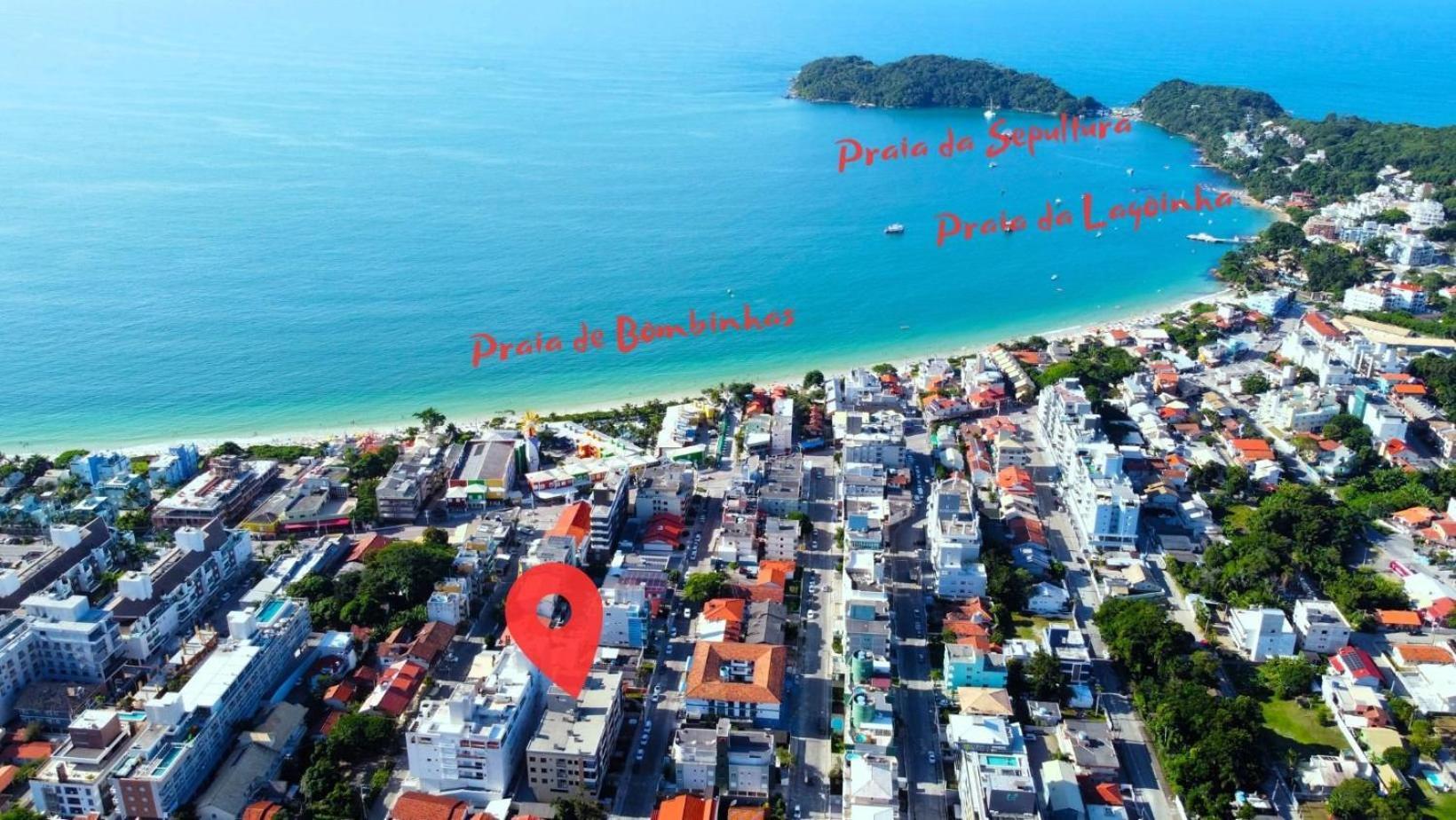 1089 - Praia De Bombinhas Novissimo 02 Dormitorios Exteriör bild